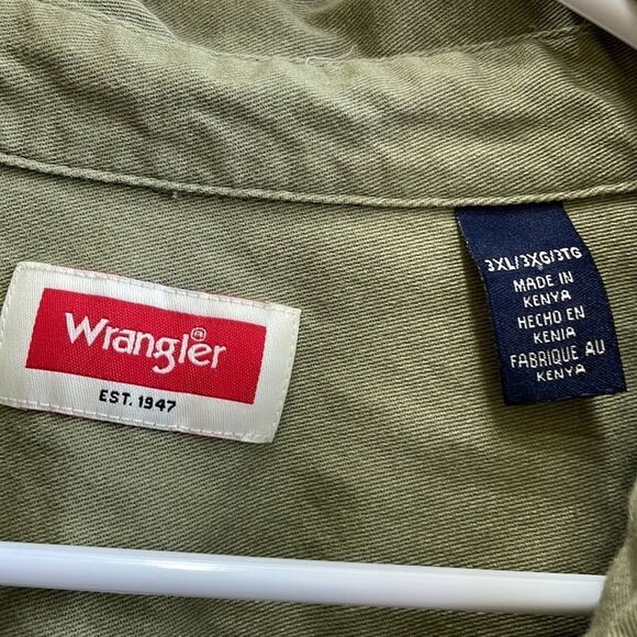 WRANGLER SHIRT IN GREEN‎ - Picture 4 of 5